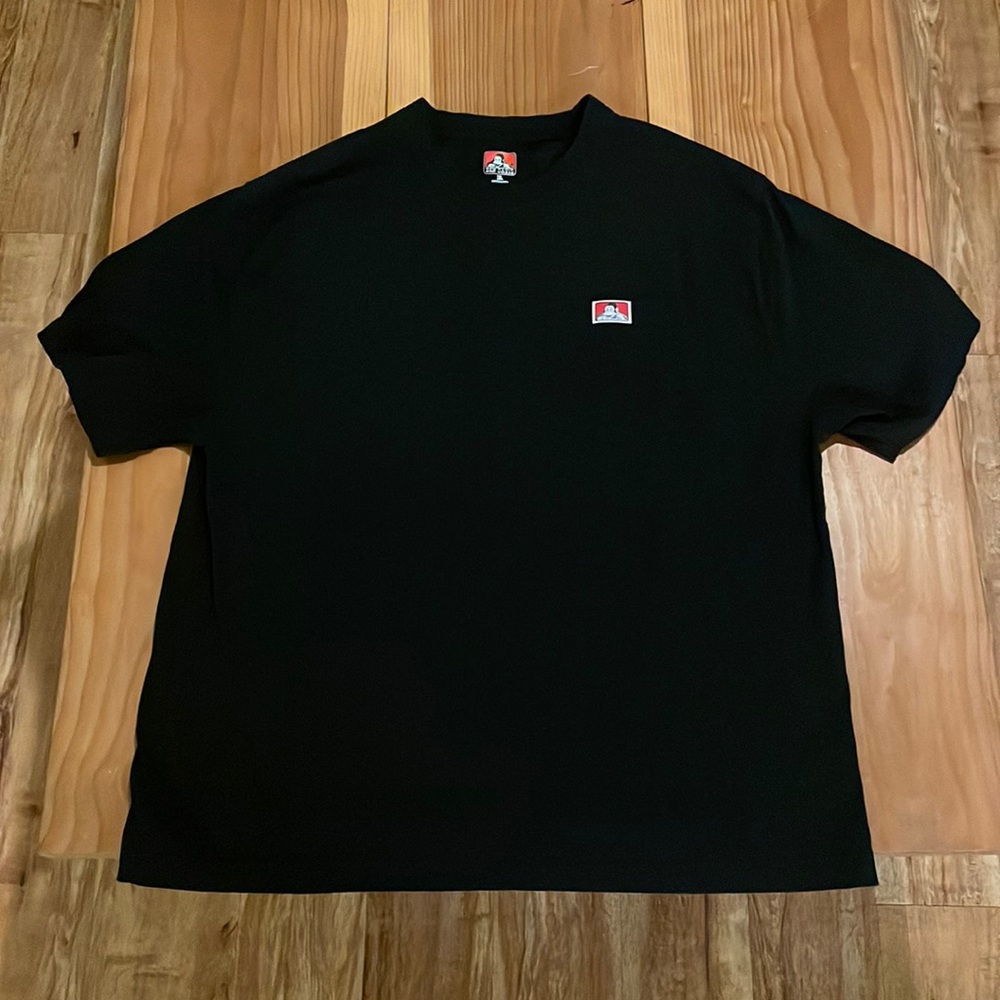 Ben Davis Black Pocket Short Sleeve Heavy Duty T Shirt Mens Size XL